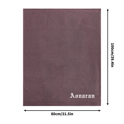 Aonaran Clean Slate Cotton Blanket 80X100cm