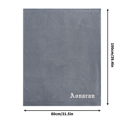 Aonaran Clean Slate Cotton Blanket 80X100cm