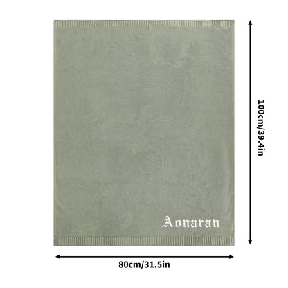 Aonaran Clean Slate Cotton Blanket 80X100cm