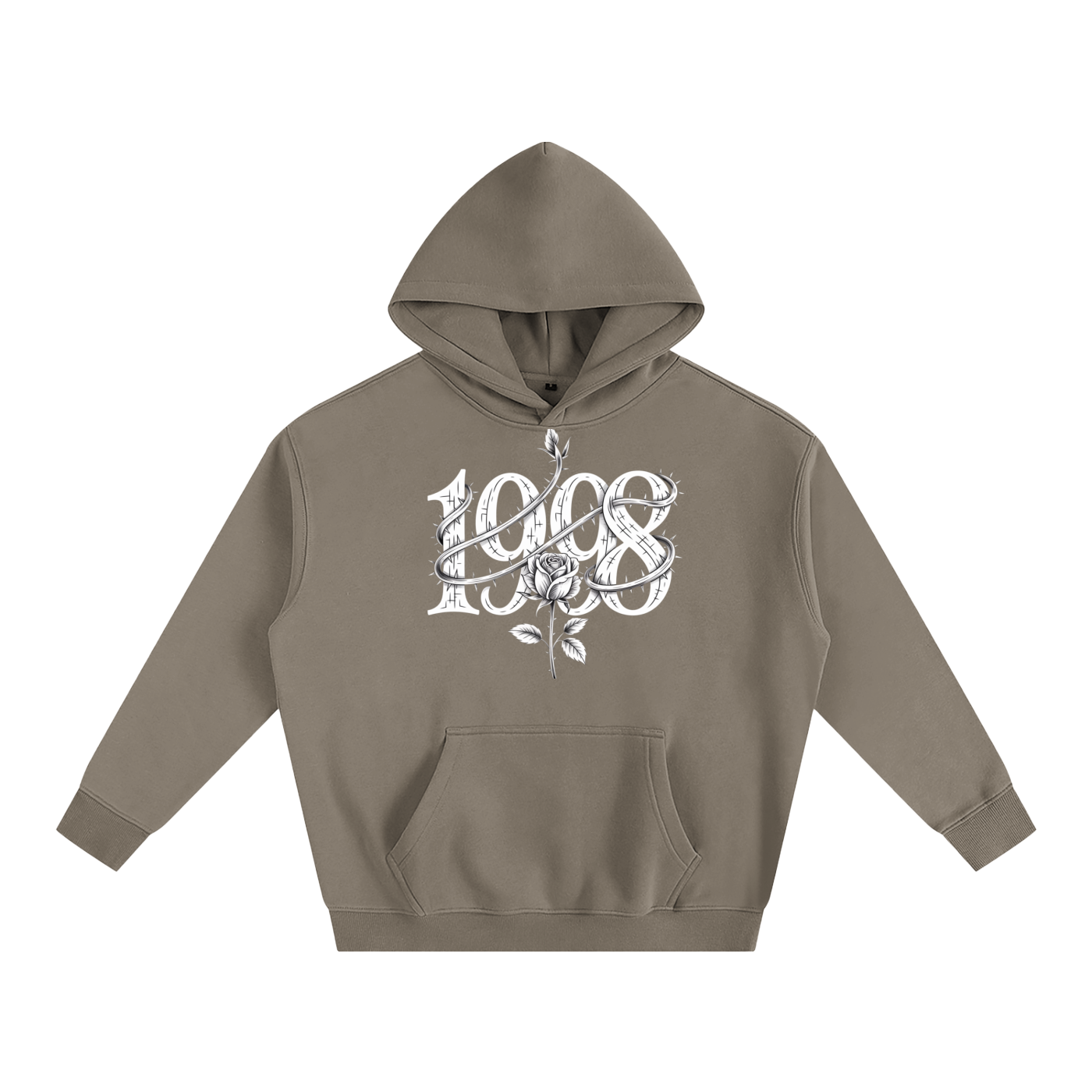Aonaran Oversize Fleeced Hoodie 7