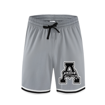 Aonaran Classic Zip Pocket Basketball Shorts