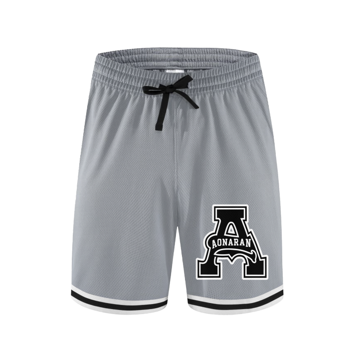 Aonaran Classic Zip Pocket Basketball Shorts