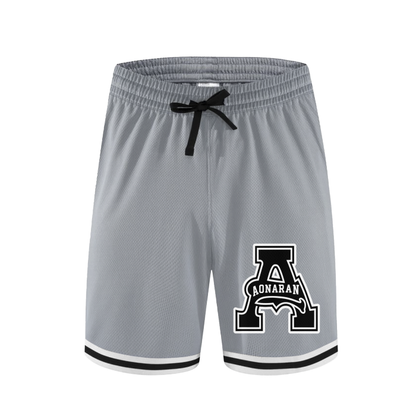 Aonaran Classic Zip Pocket Basketball Shorts