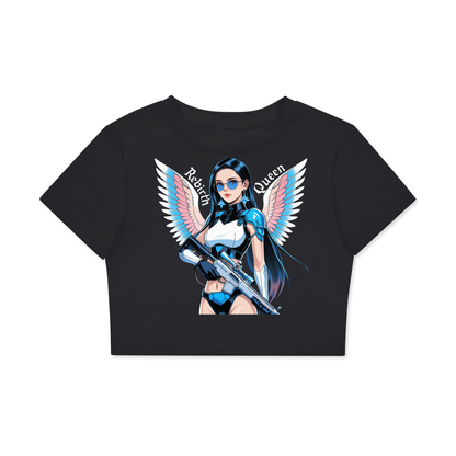 Livy J Women's Fitted Crop Tee