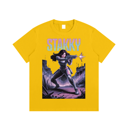 Stakky Season 2 Essential Cotton T-Shirt