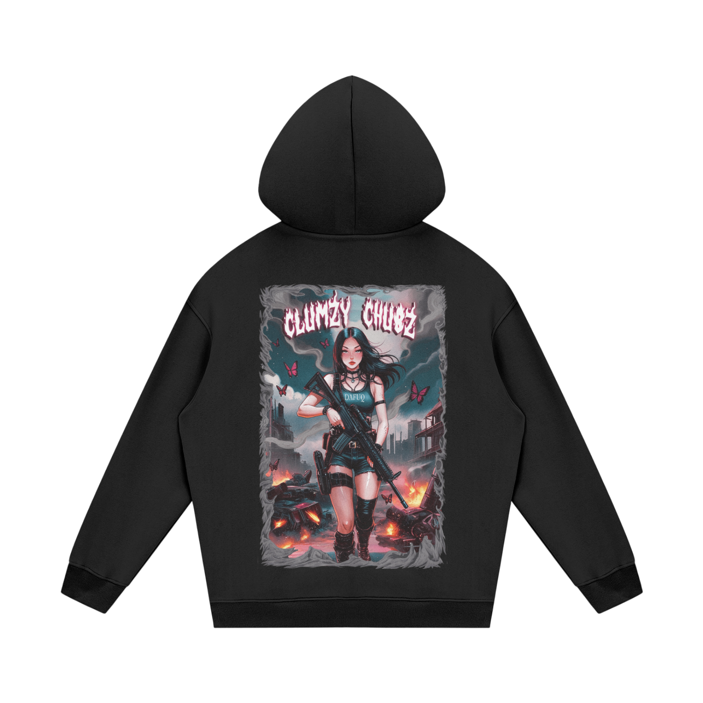 Clumzy Chubz Unisex Fleece Hoodie