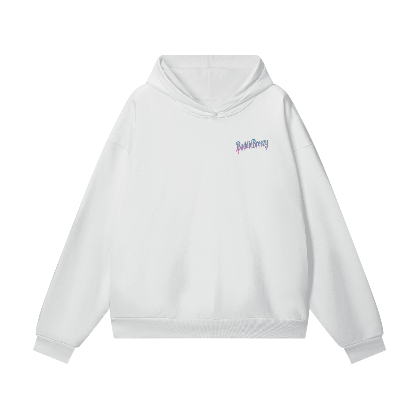 BaddieBreezy Oversize Heavyweight Hidden Pocket Fleece Hoodie