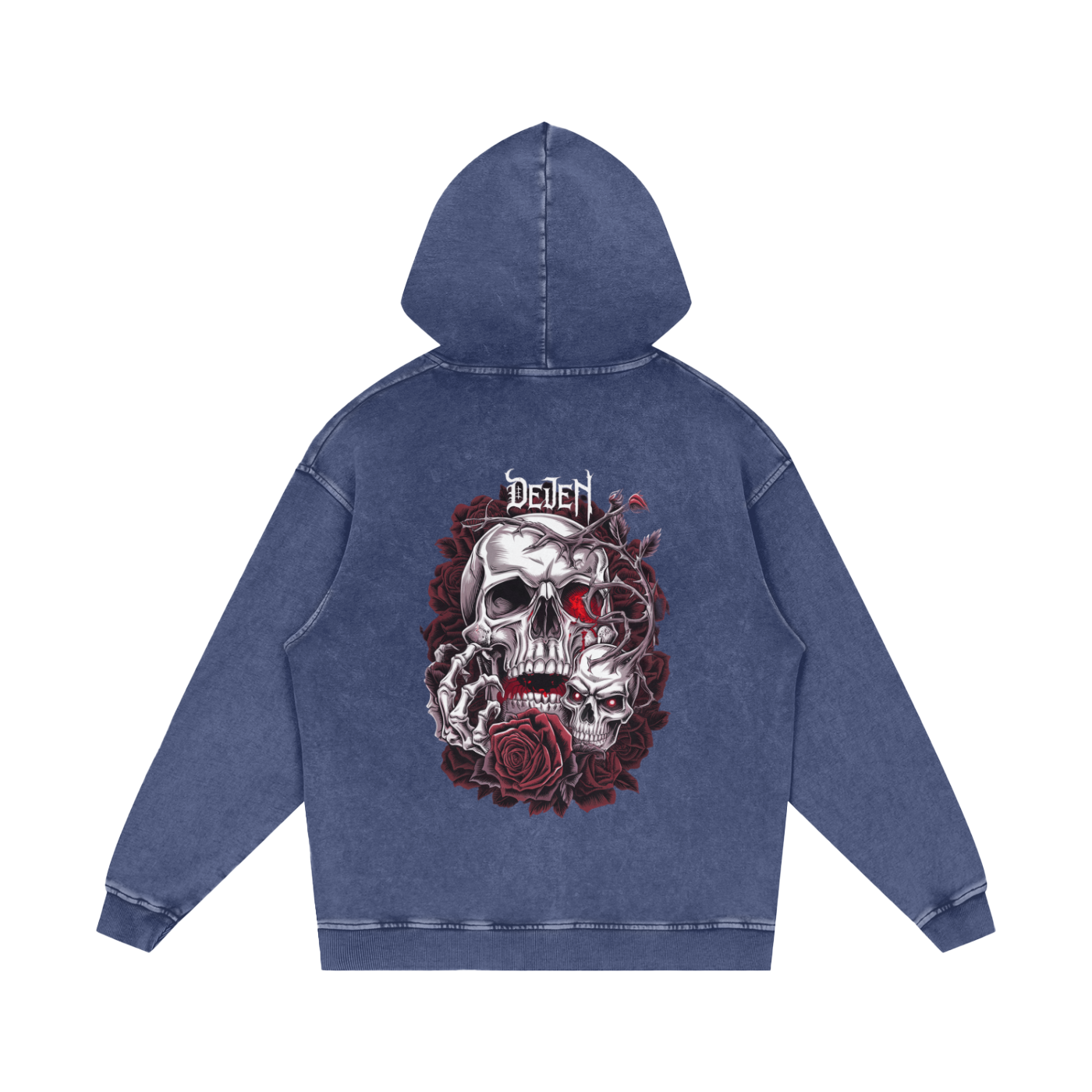 Dejen Season 2 Acid Wash Oversize Hoodie