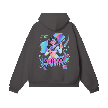 Juna Oversize Heavyweight Hidden Pocket Fleece Hoodie