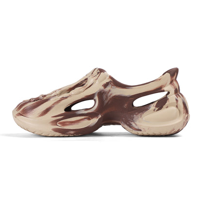 Aonaran Cataclysm Mens Skull Clogs
