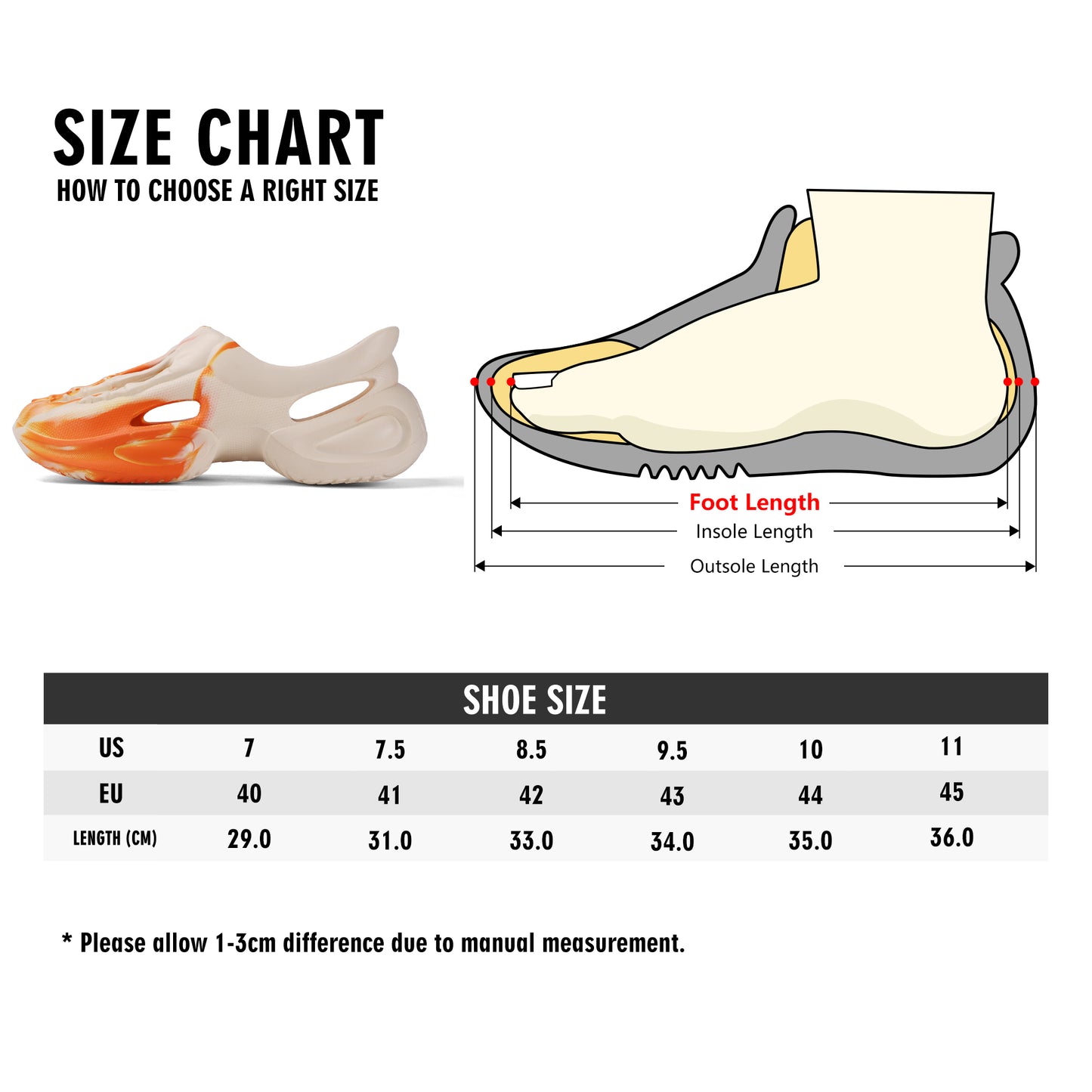 Aonaran Cataclysm Mens Skull Clogs