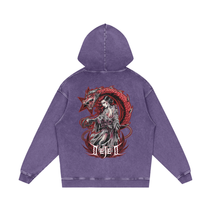 Dejen Season 2 Acid Wash Oversize Hoodie