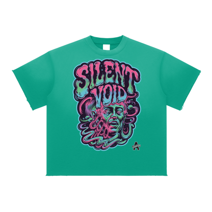 Aonaran 1 OFF Sun Fade Raw Edge T-Shirt