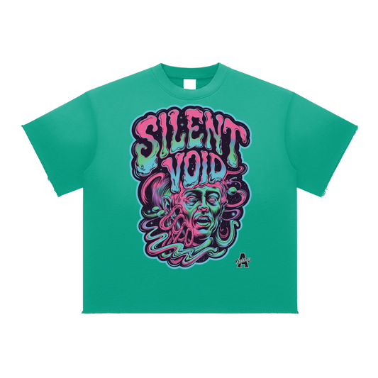 Aonaran 1 OFF Sun Fade Raw Edge T-Shirt