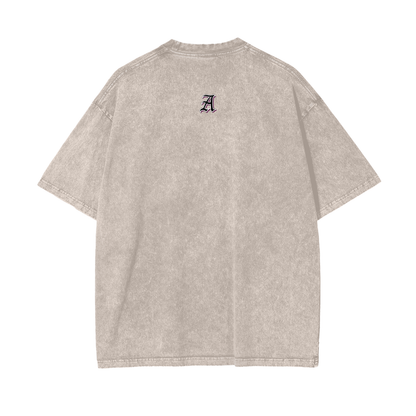 Aonaran Asylum Oversize Snow Washed T-Shirt