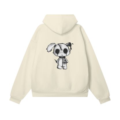 Cold World Oversize Hidden Pocket Fleece Hoodie