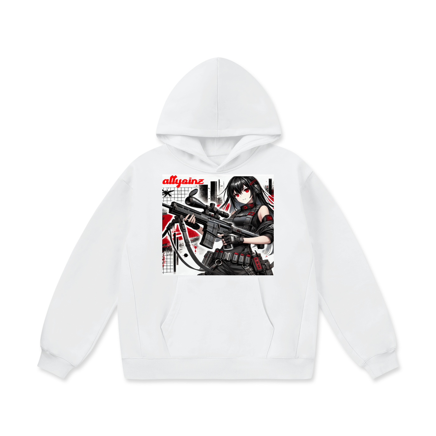 Allysinz Oversize Heavyweight Fleece Hoodie