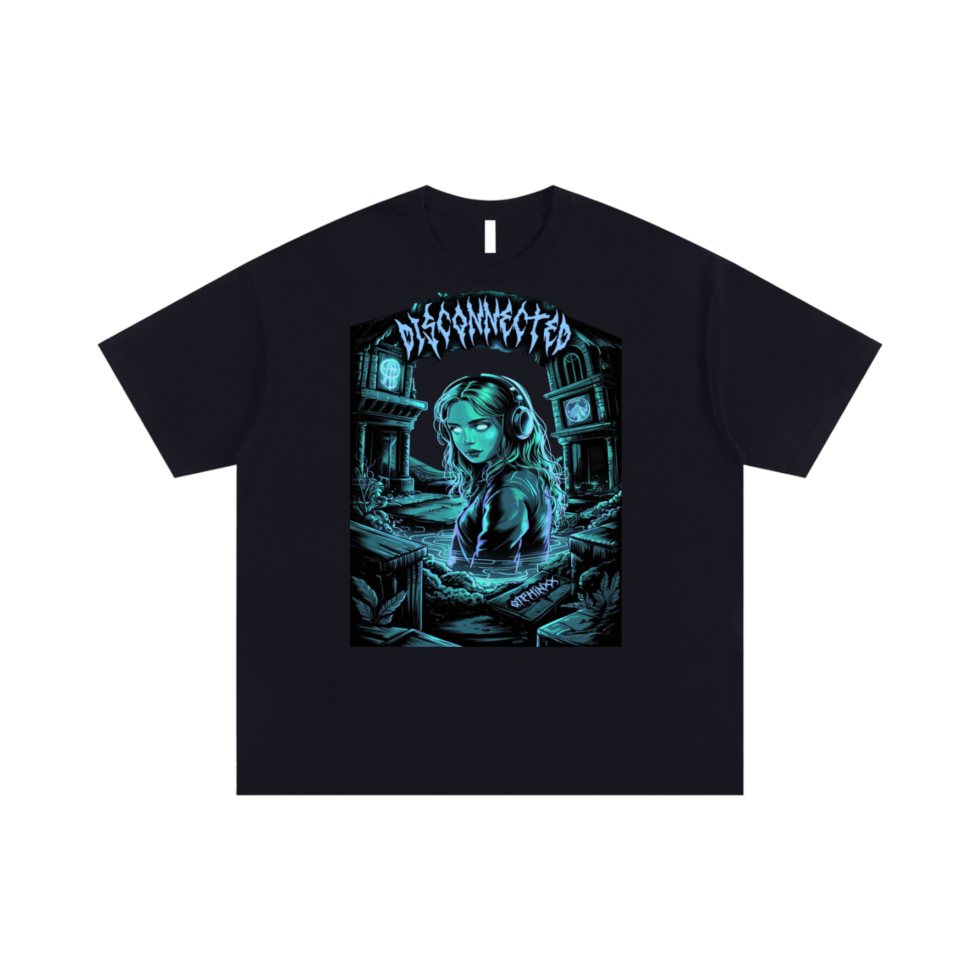 Disconnected Oversized T-shirt