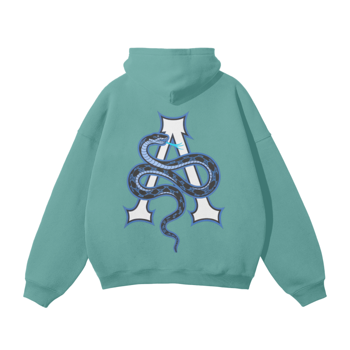 Aonaran Ashlete Oversized Fleece Hoodie