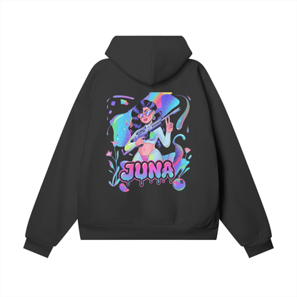 Juna Oversize Heavyweight Hidden Pocket Fleece Hoodie