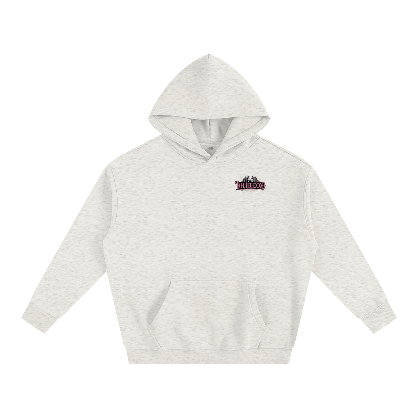 Louieeexxo Oversize Fleeced Hoodie