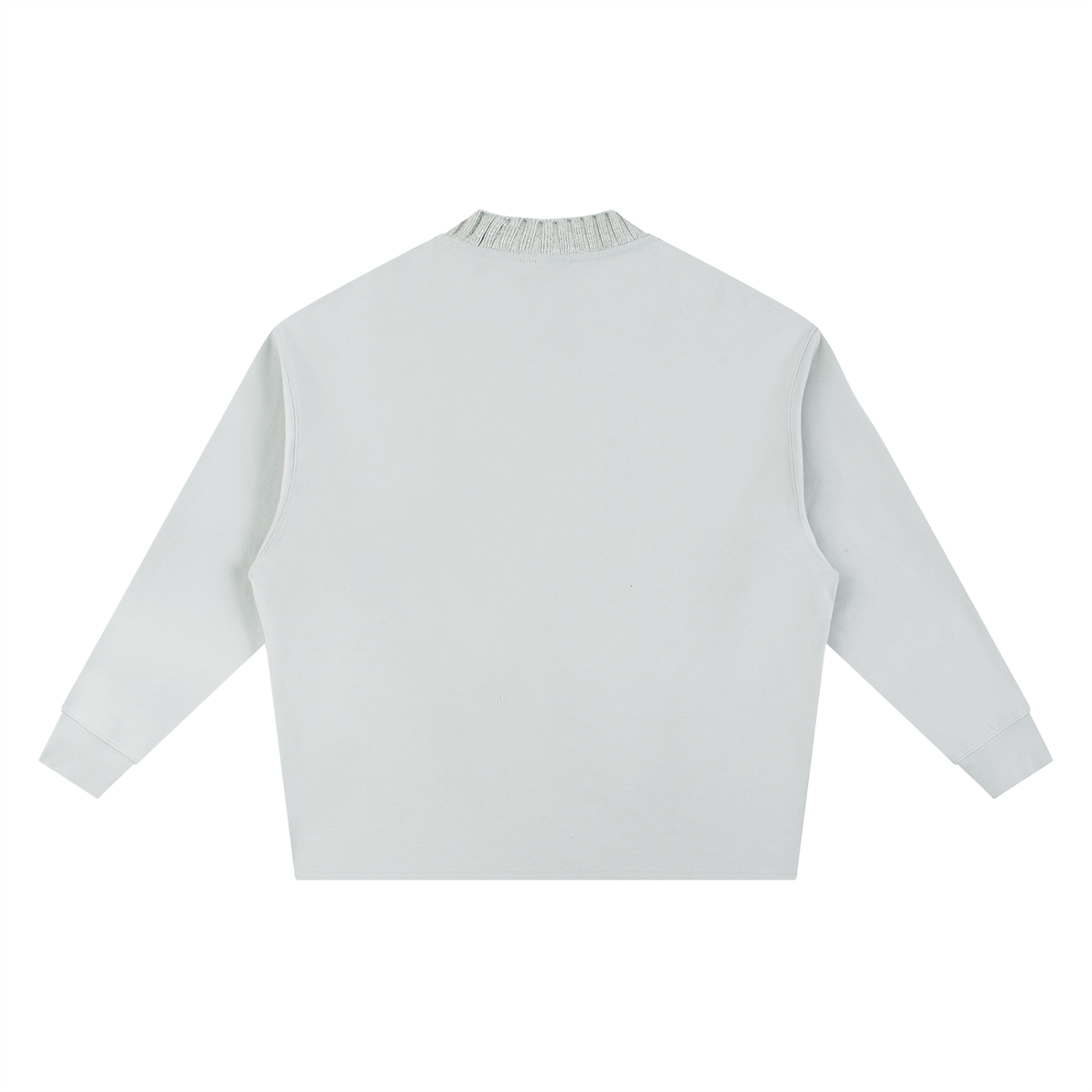 Marie B-Day Collection Knitted Round Neck Oversize Sweatshirt