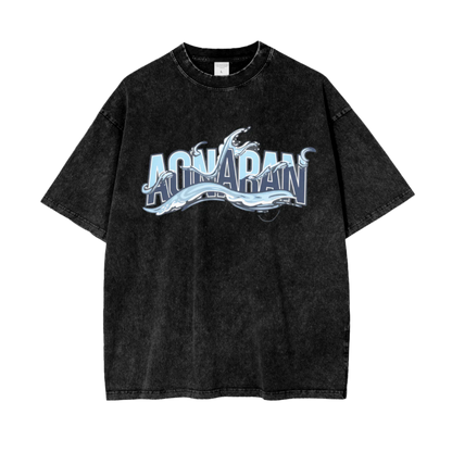 Aonaran Elementals Oversize Snow Washed T-Shirt