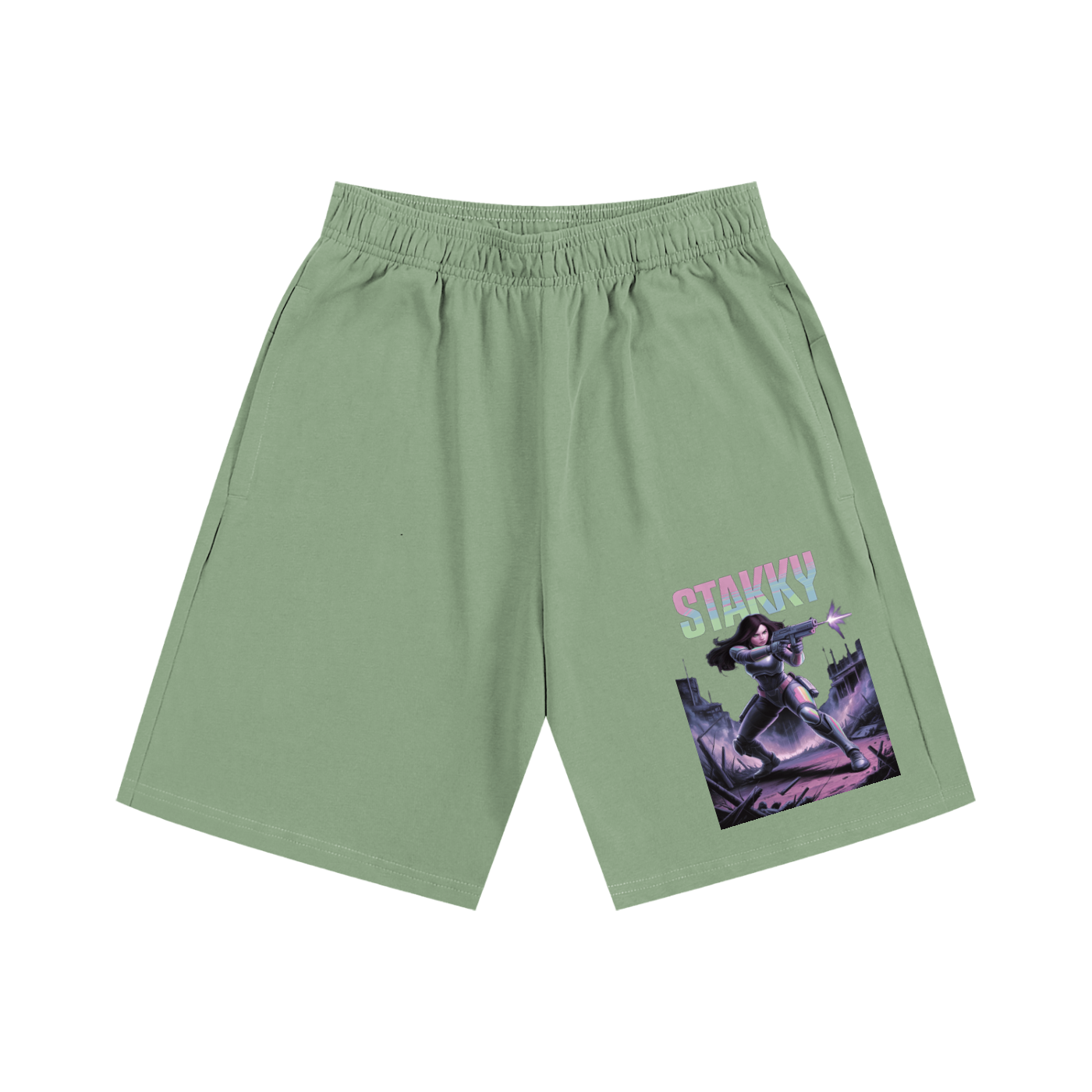 Stakky Season 2 Essential Heavyweight Cotton Shorts