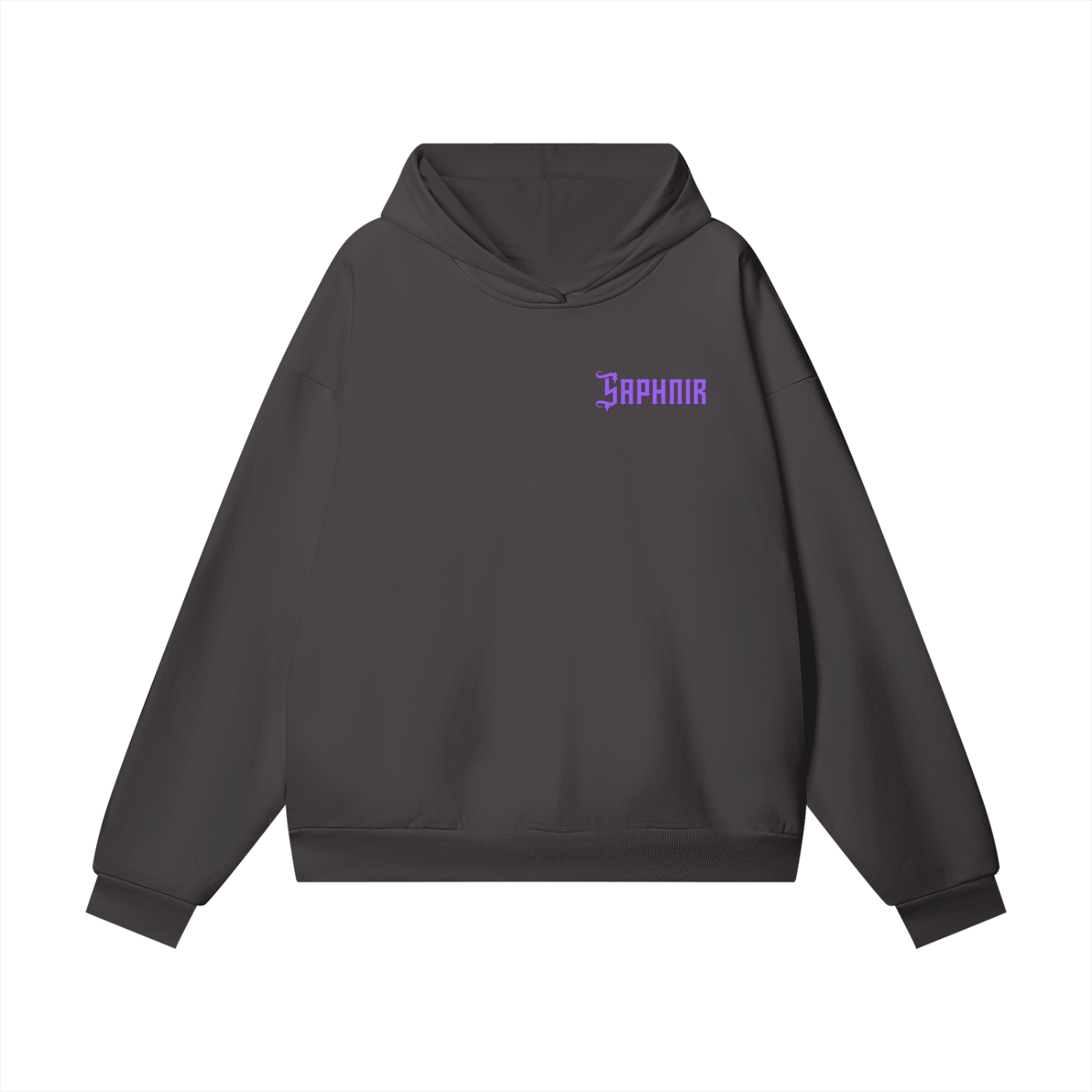 Saphnir Oversize Heavyweight Hidden Pocket Fleece Hoodie