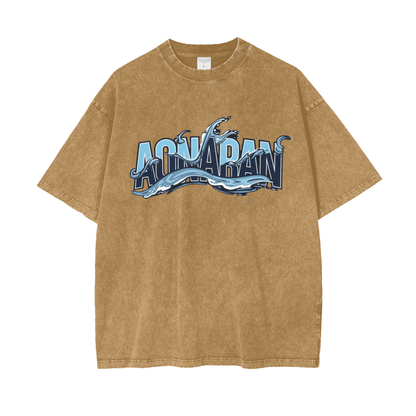 Aonaran Elementals Oversize Snow Washed T-Shirt