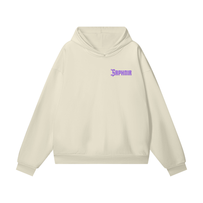Saphnir Oversize Heavyweight Hidden Pocket Fleece Hoodie