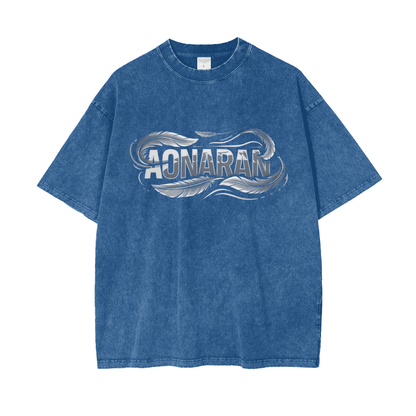 Aonaran Elementals Oversize Snow Washed T-Shirt