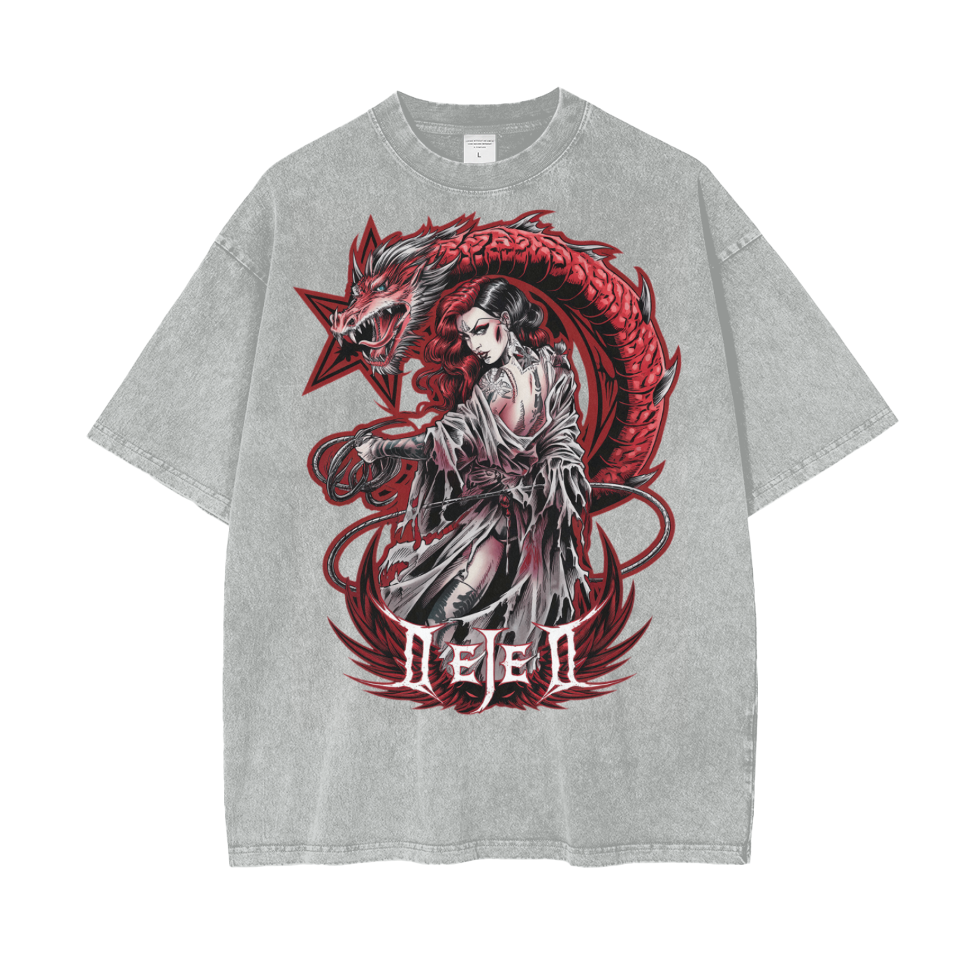 Dejen Season 2 Oversize Snow Washed T-Shirt