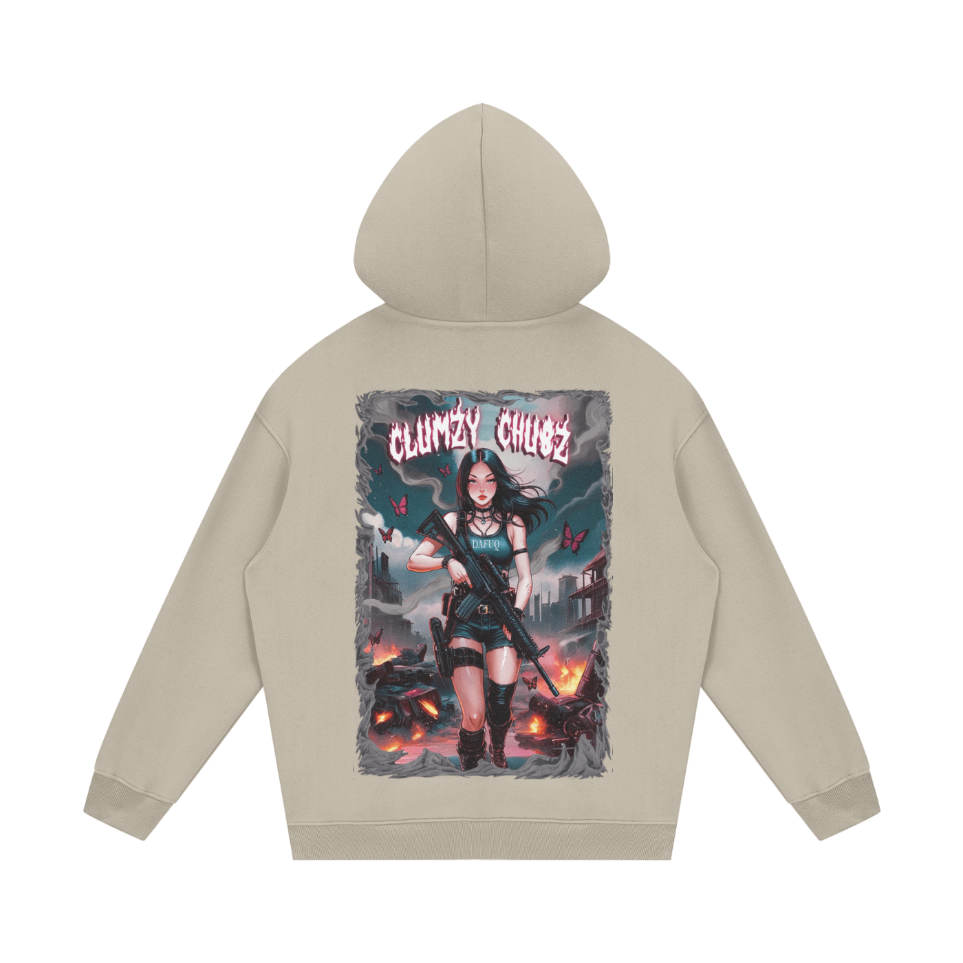 Clumzy Chubz Unisex Fleece Hoodie