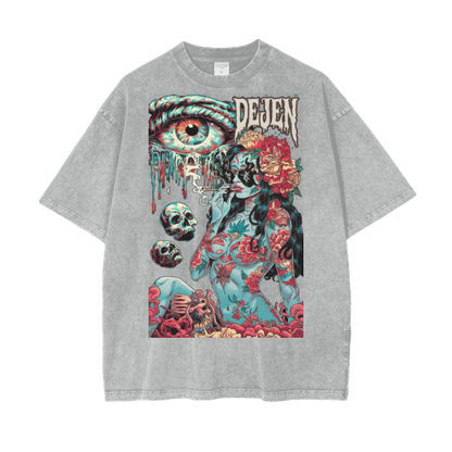 DeJen by DeJenQueen Oversize Snow Washed T-Shirt