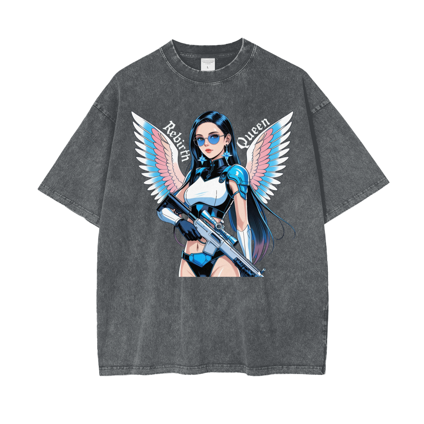 Livy J Oversize Snow Washed T-Shirt