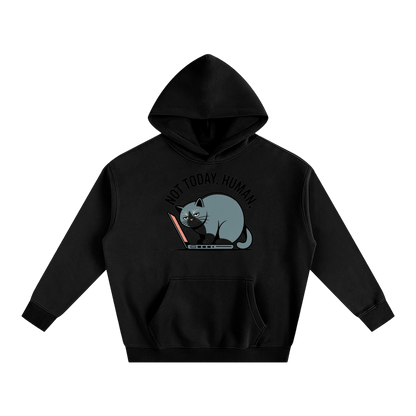 Aonaran Oversize Fleeced Hoodie Q