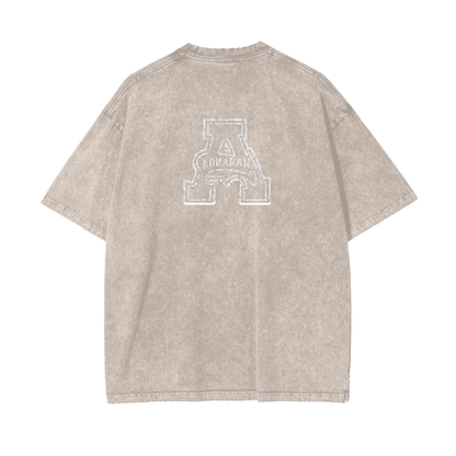 Aonaran Love Oversize Snow Washed T-Shirt (LIMITED)