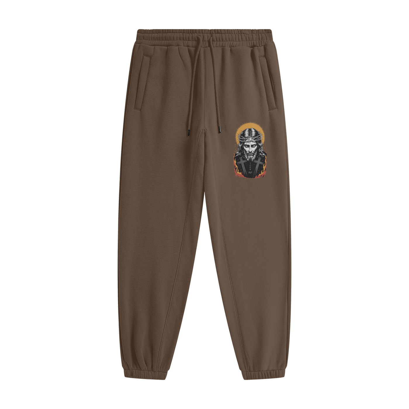 Jesus is King Unisex Fleece Joggers