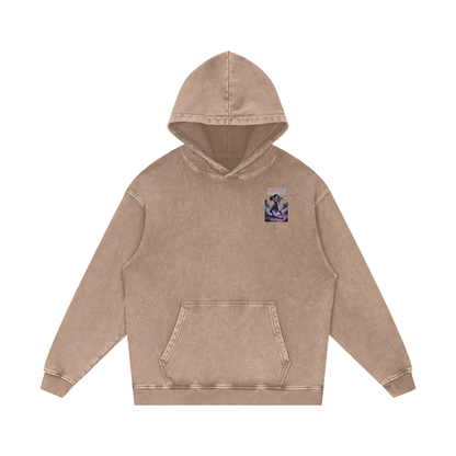 Stakky Season 2 Acid Wash Oversize Hoodie