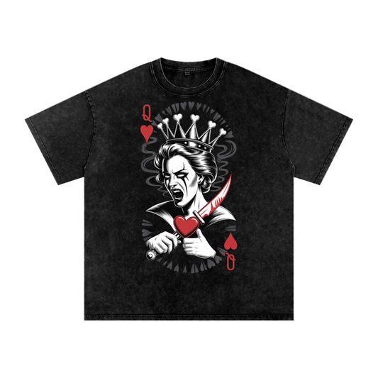 Aonaran Acid Wash Oversize T-Shirt