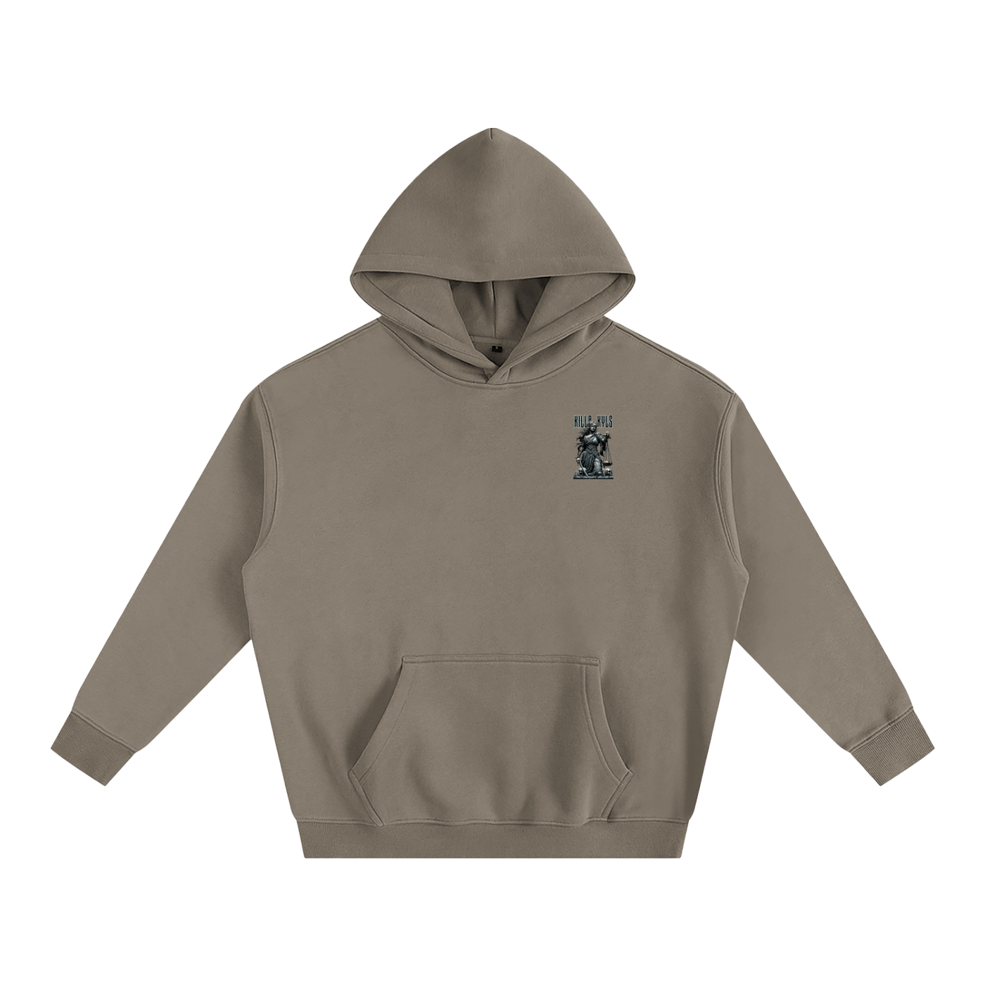 killakyls Oversize Fleeced Hoodie