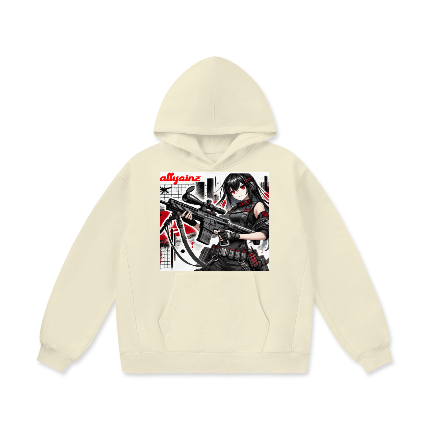 Allysinz Oversize Heavyweight Fleece Hoodie