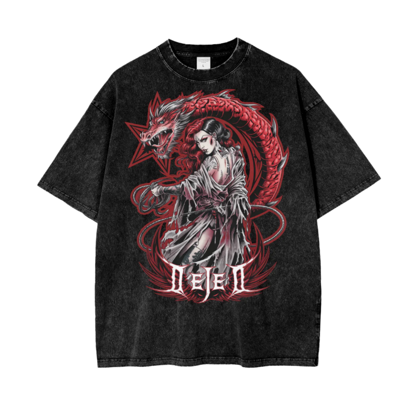 Dejen Season 2 Oversize Snow Washed T-Shirt