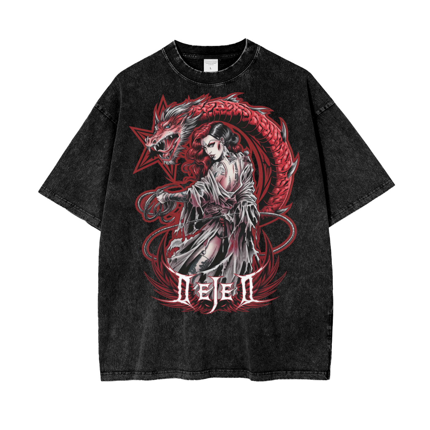 Dejen Season 2 Oversize Snow Washed T-Shirt
