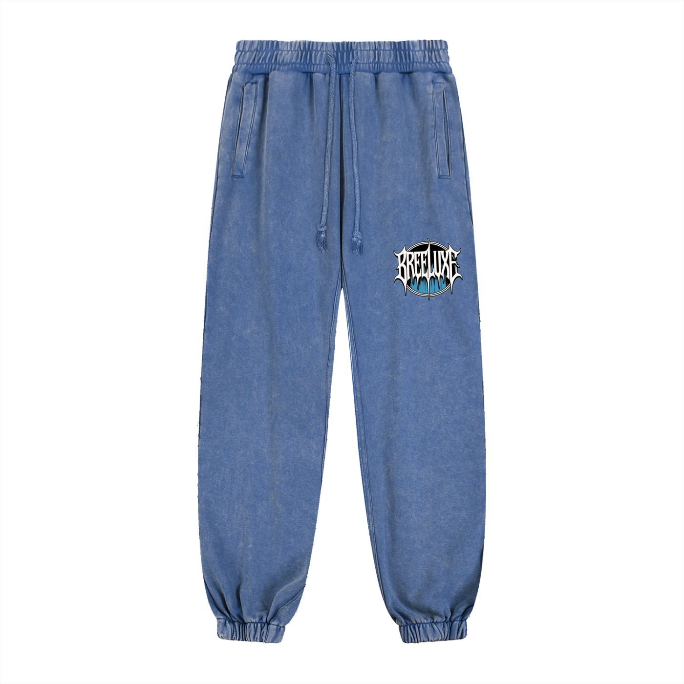 BreeLuxe Season 2 Snow Wash Heavyweight Jogged Sweatpants