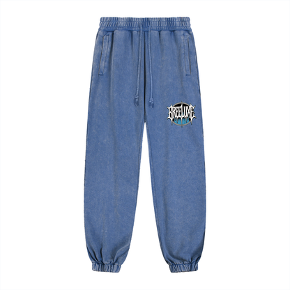BreeLuxe Season 2 Snow Wash Heavyweight Jogged Sweatpants