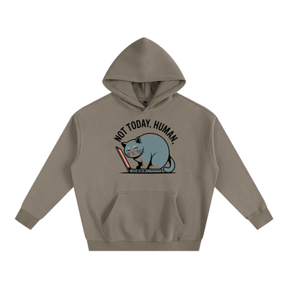 Aonaran Oversize Fleeced Hoodie Q