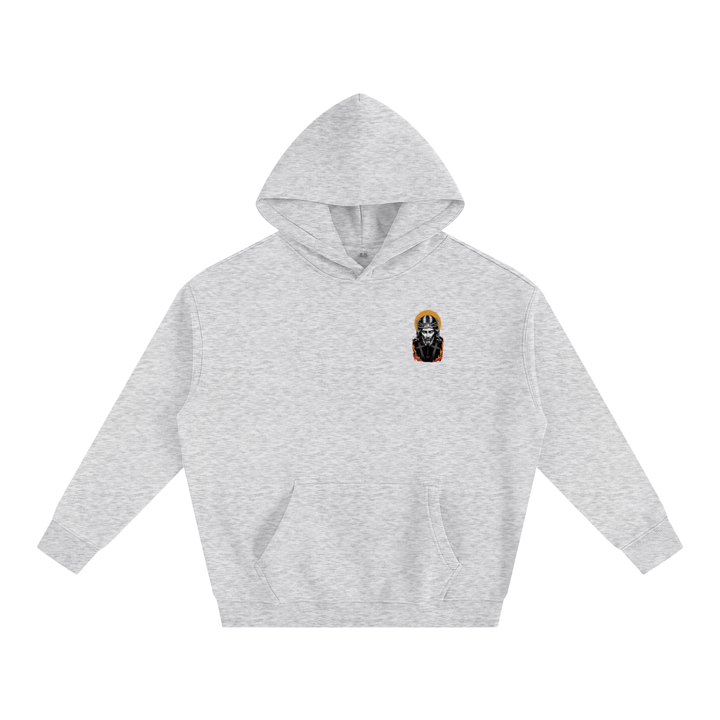 Jesus is King Oversize Fleeced Hoodie