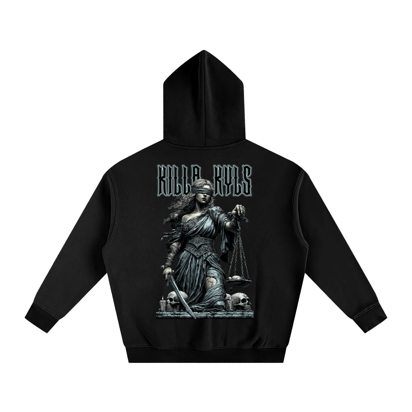 killakyls Oversize Fleeced Hoodie